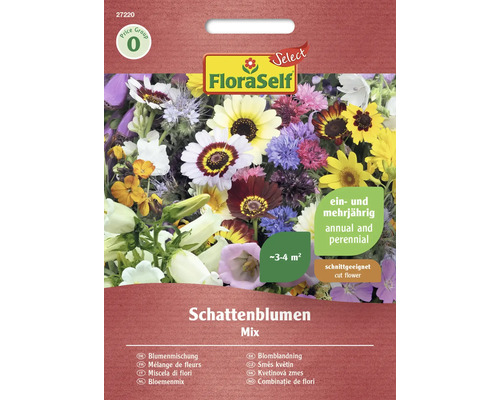 FLORASELF SELECT Bloemenzaden Bloemenmix Schaduwplanten