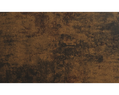 MACLEAN Keukenachterwand Cortenstaal 120x80 cm Close-up van een oppervlak met rustieke textuur.