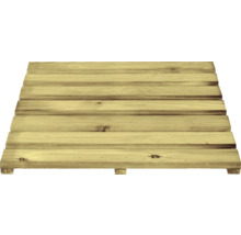 Vlondertegel geïmpregneerd grenenhout 7-lats PEFC 50 x 50 x 2,8 cm