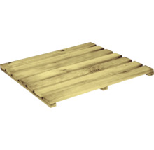 Vlondertegel geïmpregneerd grenenhout 7-lats PEFC 50 x 50 x 2,8 cm