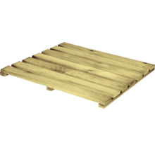 Vlondertegel geïmpregneerd grenenhout 7-lats PEFC 50 x 50 x 2,8 cm