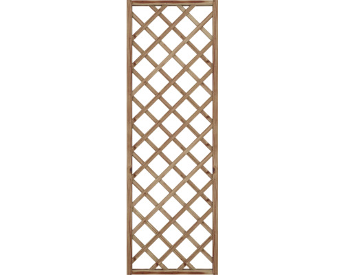 Trellis Sardinië geïmpregneerd grenenhout bruin PEFC 60 x 3,2 x 180 cm Houten trellis voor tuindecoratie