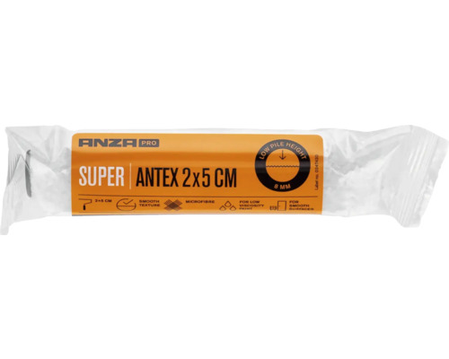 ANZA Pro mini antex roller 5 cm 2 stuks