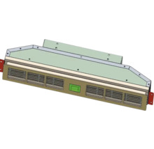 Ventilatie-eenheid met lamellen
