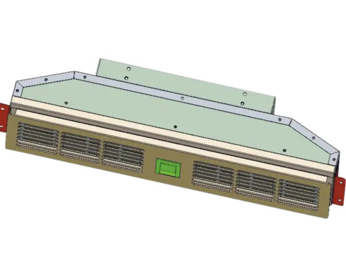 Ventilatie-eenheid met lamellen