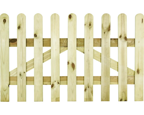 Tuinpoort Recht geïmpregneerd hout 100x60 cm