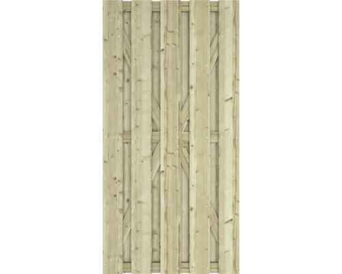 Tuinpoort Recht geïmpregneerd hout 90x180 cm