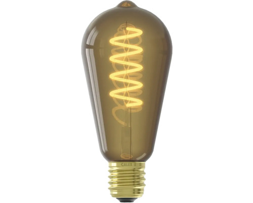CALEX LED Filamentlamp E27/4W ST64 warmwit bruin