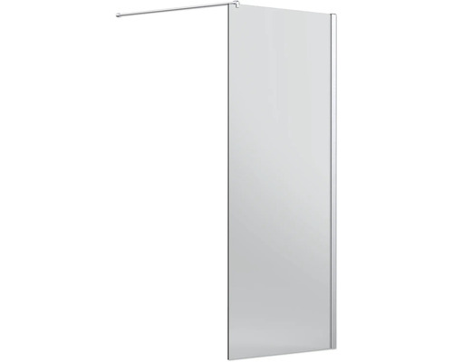 Douchescherm met stabilisatiestang