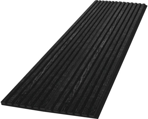 3D Akoestisch paneel black oak 2600x560x18mm 3D Akoestisch paneel black oak 2600x560x18mm