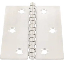 Metalen deurscharnier met schroefgaten