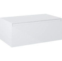 Witte wastafelonderkast met lade