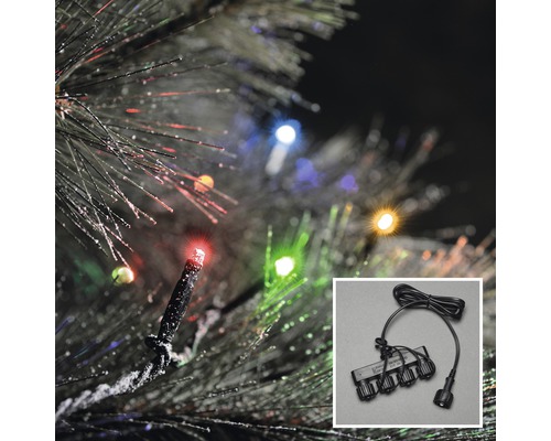 KONSTSMIDE Kerstverlichting LED Lichtsnoer micro 100 lampjes gekleurd