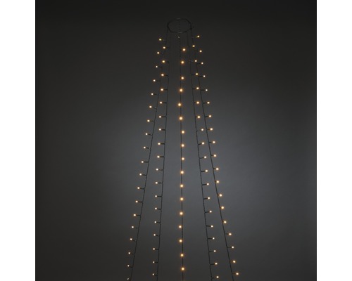 Decoratieve lichtketting in kegelvorm voor binnenshuis