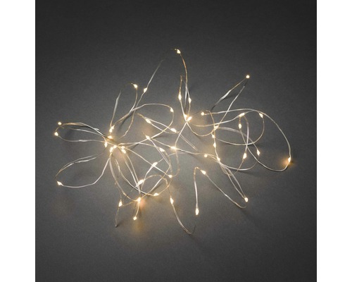 KONSTSMIDE Kerstverlichting LED lichtketting 100 lampjes extra warmwit 9,9 m Decoratieve lichtslinger met warm witte lampjes voor binnenshuis