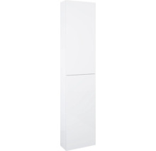 Witte hangkast met twee deuren voor badkamer