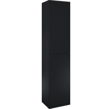 JUNGBORN Hoge badkamerkast 1800x400x352 mm zwart