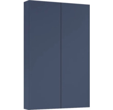 Blauwe hangkast met twee deuren