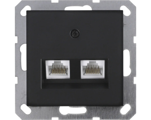 Netwerkdoos met twee aansluitingen