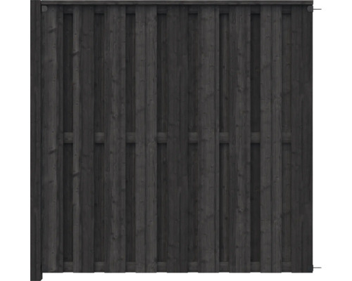 Houten schutting voor de tuin