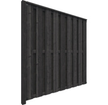 Houten schutting voor erfafscheiding