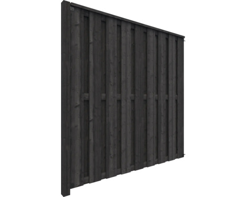 Houten schutting voor erfafscheiding