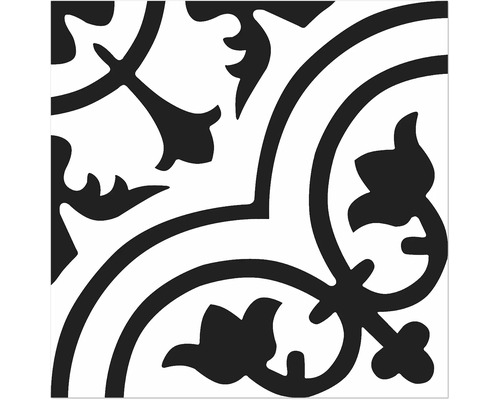 Decoratieve tegel met bloemmotief voor wand en vloer