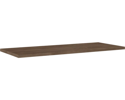 JUNGBORN Wastafelblad walnoot 1210 x 460 mm zonder uitsparing