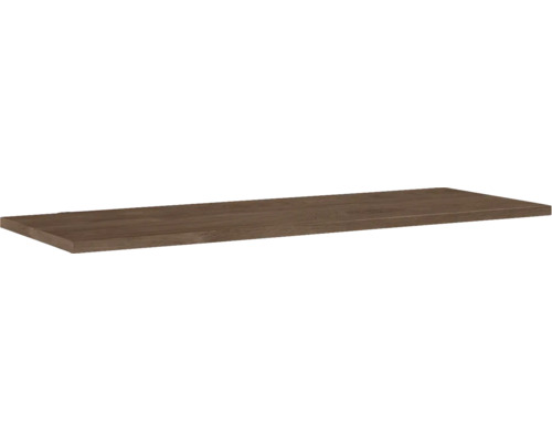 JUNGBORN Wastafelblad walnoot 1410 x 460 mm zonder uitsparing