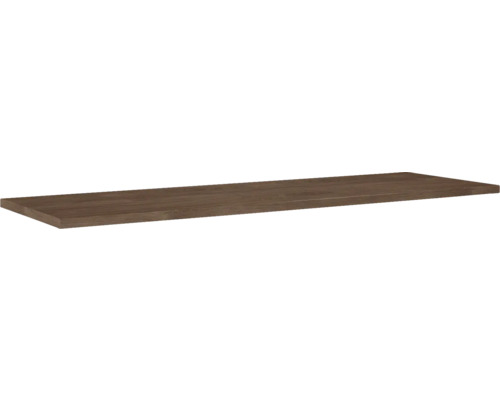 JUNGBORN Wastafelblad walnoot 1610 x 460 mm zonder uitsparing