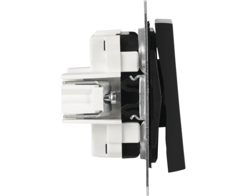 Detailweergave van een schakelaar voor wandmontage