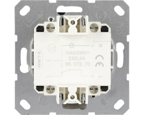 Schakelaar inzetstuk voor elektrische installatie