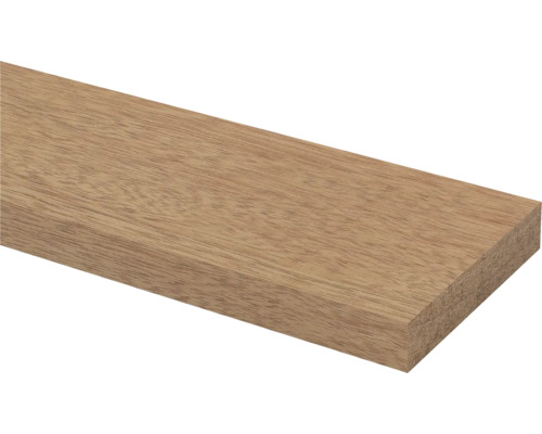 Schaaflat hardhout geschaafd (b x d x l) 9 x 45 x 2100 mm Houten plank