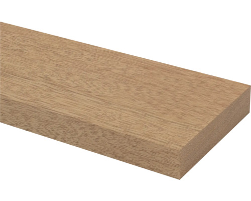 Schaaflat hardhout geschaafd (b x d x l) 12 x 55 x 2100 mm Houten plank