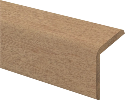 Hoeklat hardhout geschaafd (b x d x l) 35 x 35 x 2700 mm Houten trapprofiel