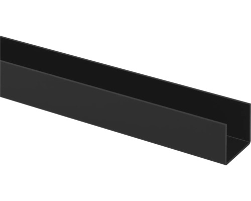 U-Profiel kunststof (b x d x l) 21 x 18 x 2600 mm Metalen U-profiel