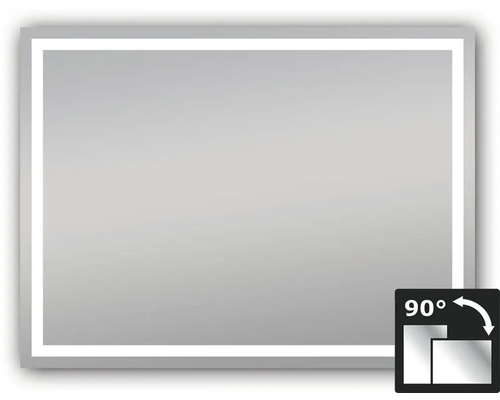 DSK Badkamerspiegel met verlichting Saturn 80x60 cm