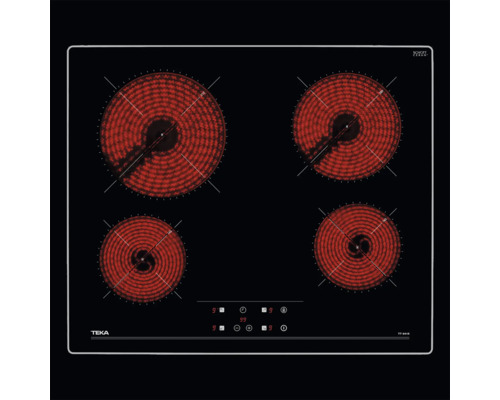 Teka keramische kookplaat met vier kookzones