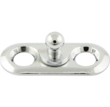 Boot sluiting met metalen kogel