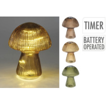 Mushroom lamp met timer en batterijvoeding