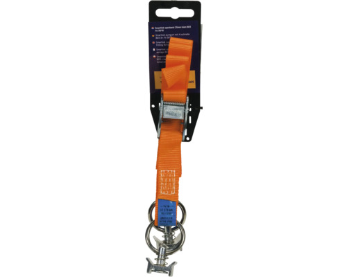 KONVOX Smartlok spanband 25 mm oranje, 1,5 m