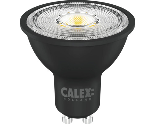 CALEX LED lamp GU10/5W reflectorvorm warmwit zwart, 3 stuks