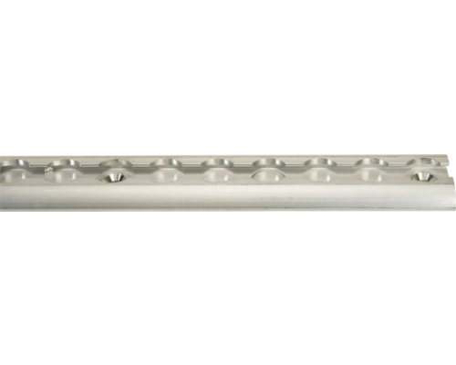 Aluminium profiel met bevestigingsgaten