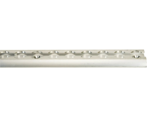 Aluminium profielrail met boringen