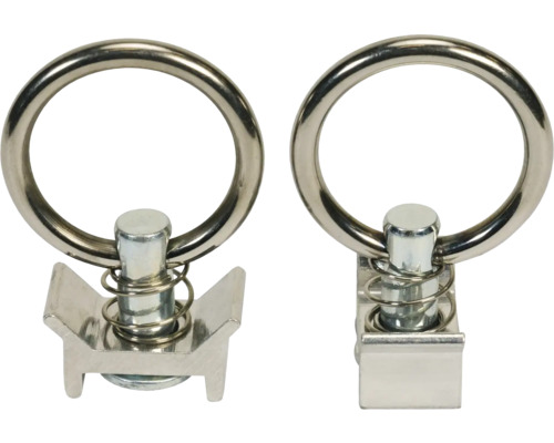 KONVOX Smartlok fitting LC900daN, 2 stuks Twee afzonderlijke sjorogen van metaal