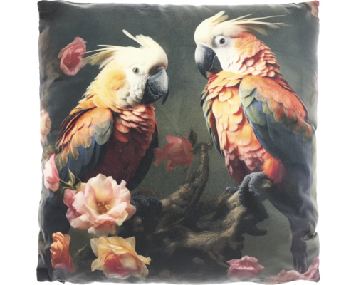 UNIQUE LIVING Kussen winter tropical birds 45x45 cm