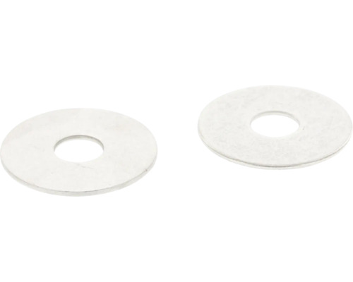 MARINETECH Carrosseriering Ø15x5,3x1,5 mm RVS A4. 100 stuks Twee metalen ringen met een gat in het midden