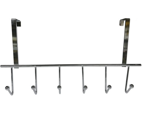 Deurgarderobe met zes haken om aan deuren te hangen