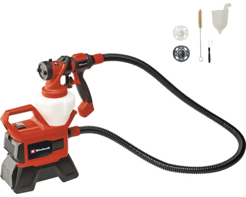 Einhell verfspuitsysteem met accessoires