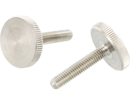 Twee duimschroeven van metaal